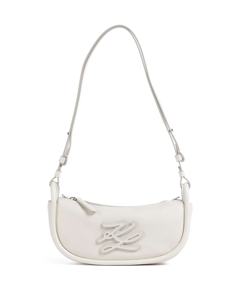 Karl Lagerfeld K/Autograph Small Shoulder bag off white