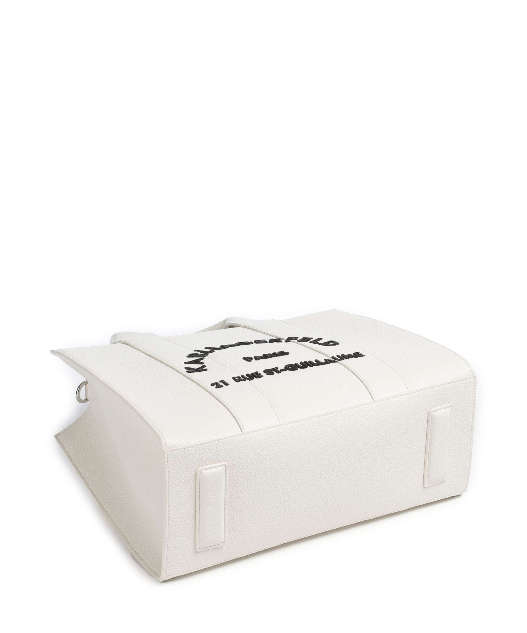 Karl Lagerfeld K/Rue St Guillaume Medium Handbag off white
