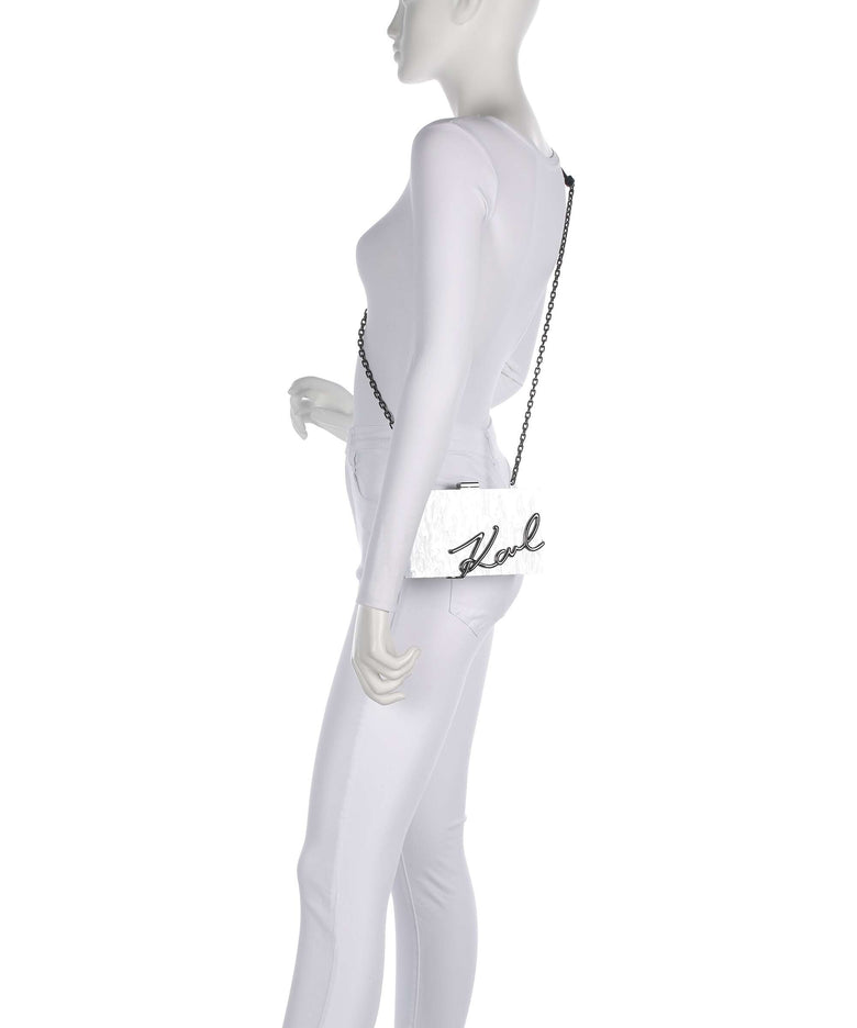 Karl Lagerfeld K/Soiree Crossbody bag off white