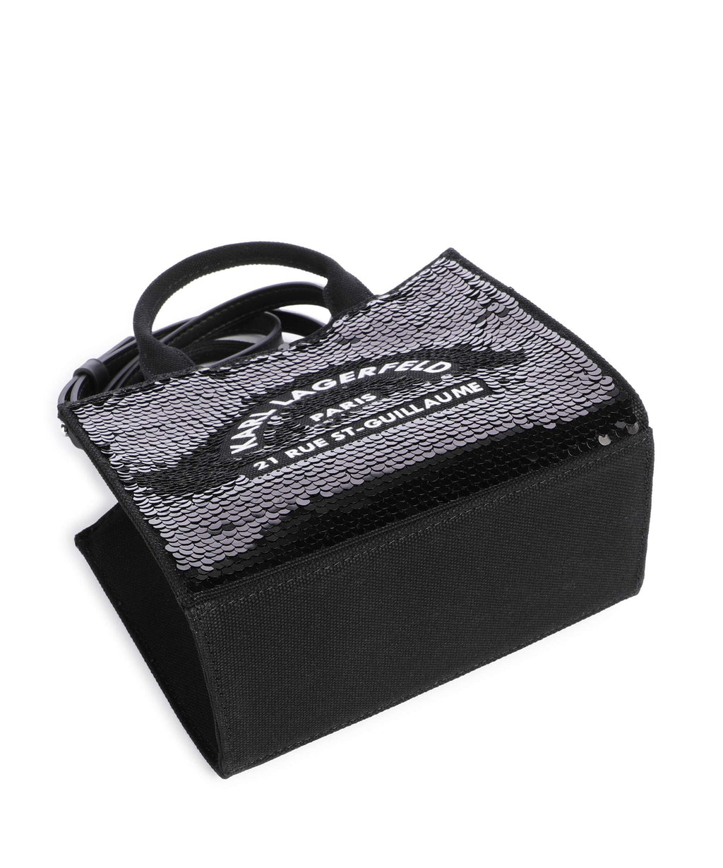Karl Lagerfeld K/Rue St Guillaume Mini Crossbody bag black