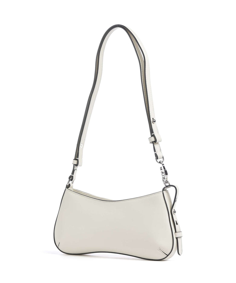 Karl Lagerfeld Ikon Smooth Shoulder bag off white
