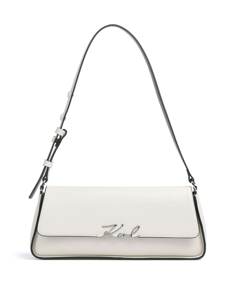 Karl Lagerfeld K/Signature Shoulder bag off white