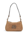Karl Lagerfeld K/Autograph Patch Shoulder bag caramel