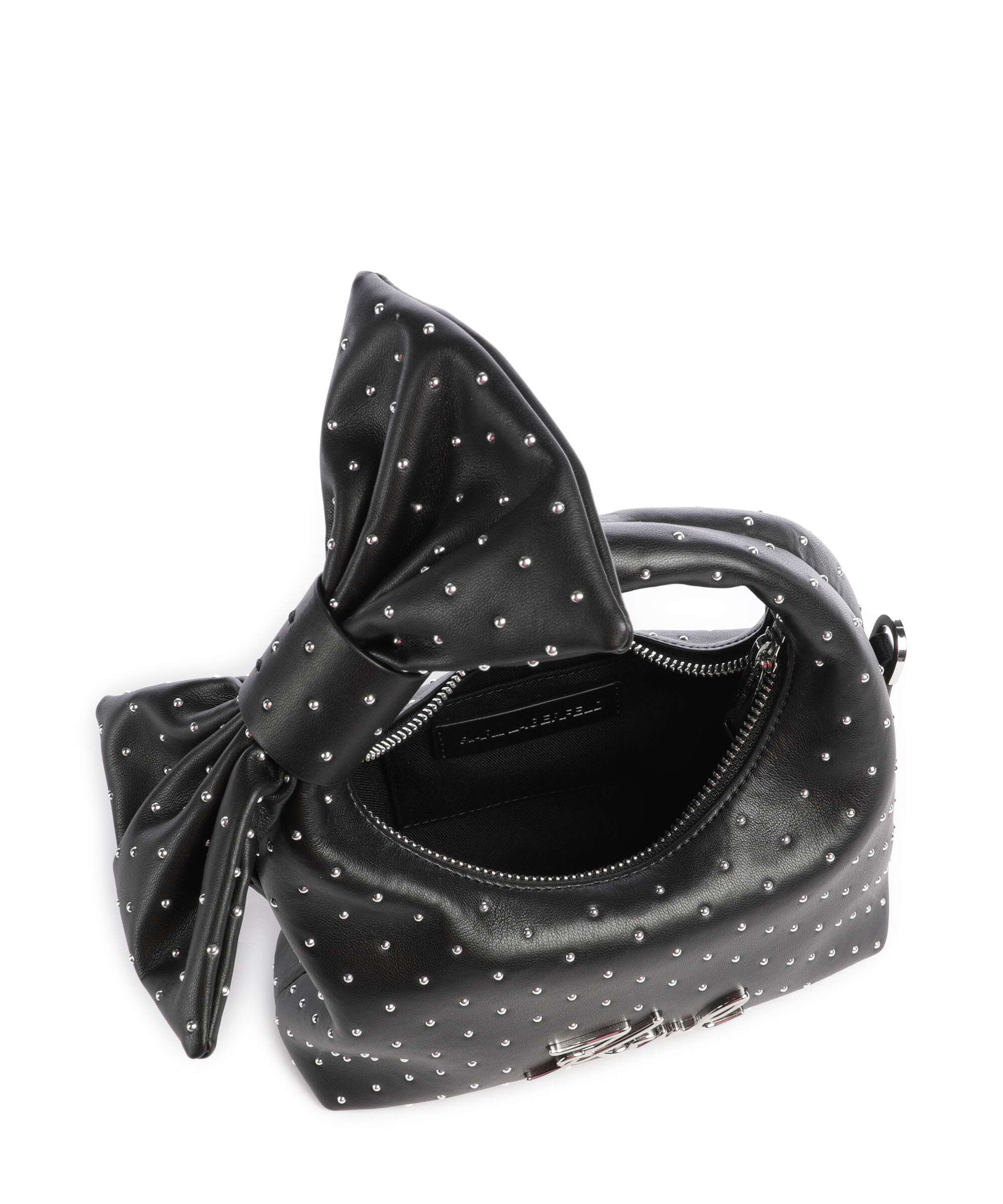 Karl Lagerfeld K/Soiree Mini Bow Handbag black embellishment