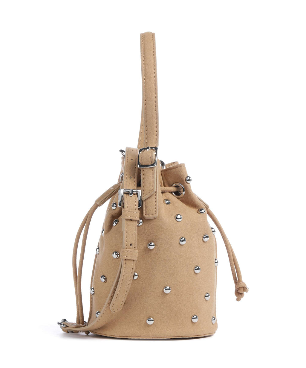 Steve Madden BSUNRAY Bucket bag tan/silver