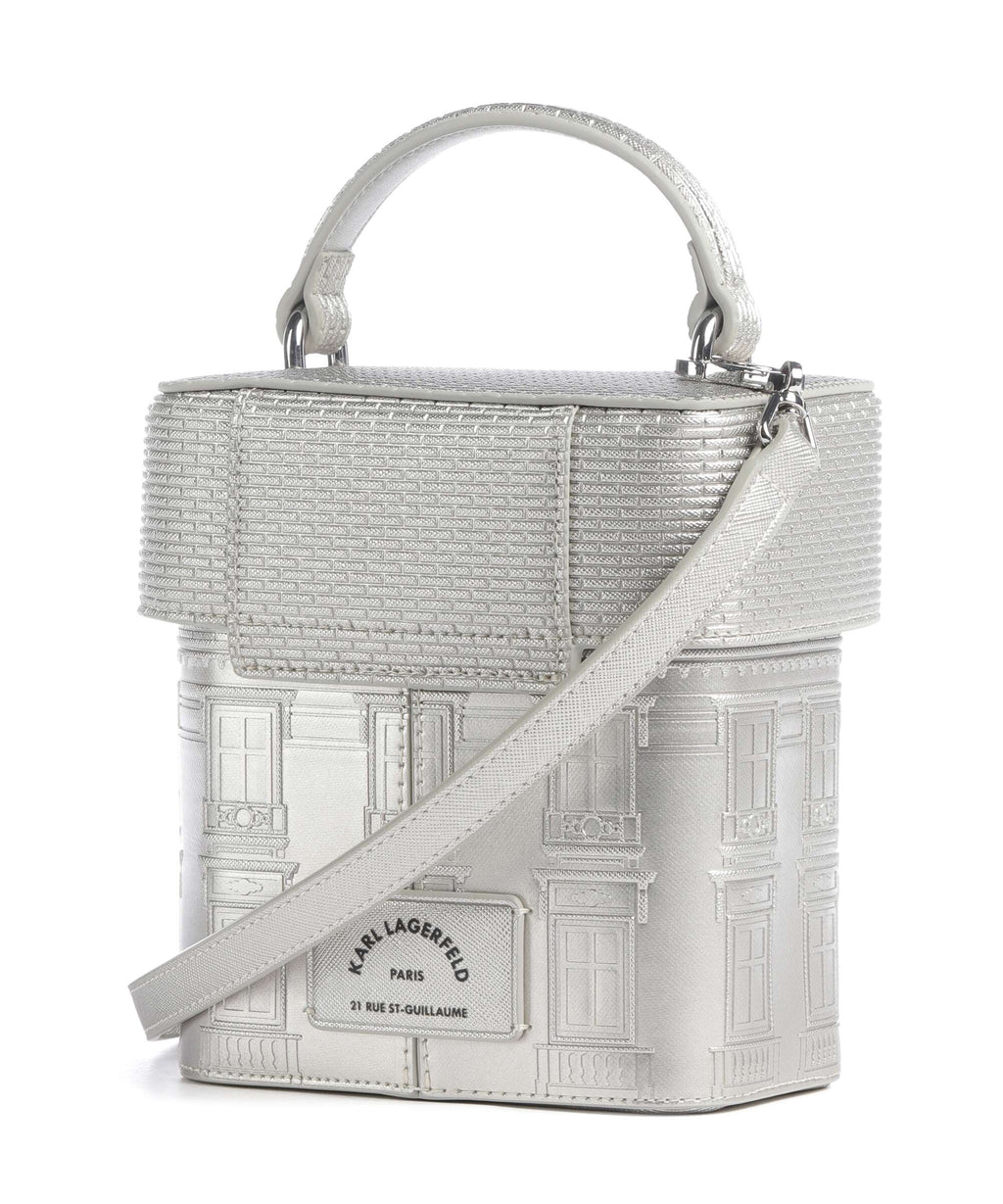 Karl Lagerfeld K/Rue St Guillaume Crossbody bag silver