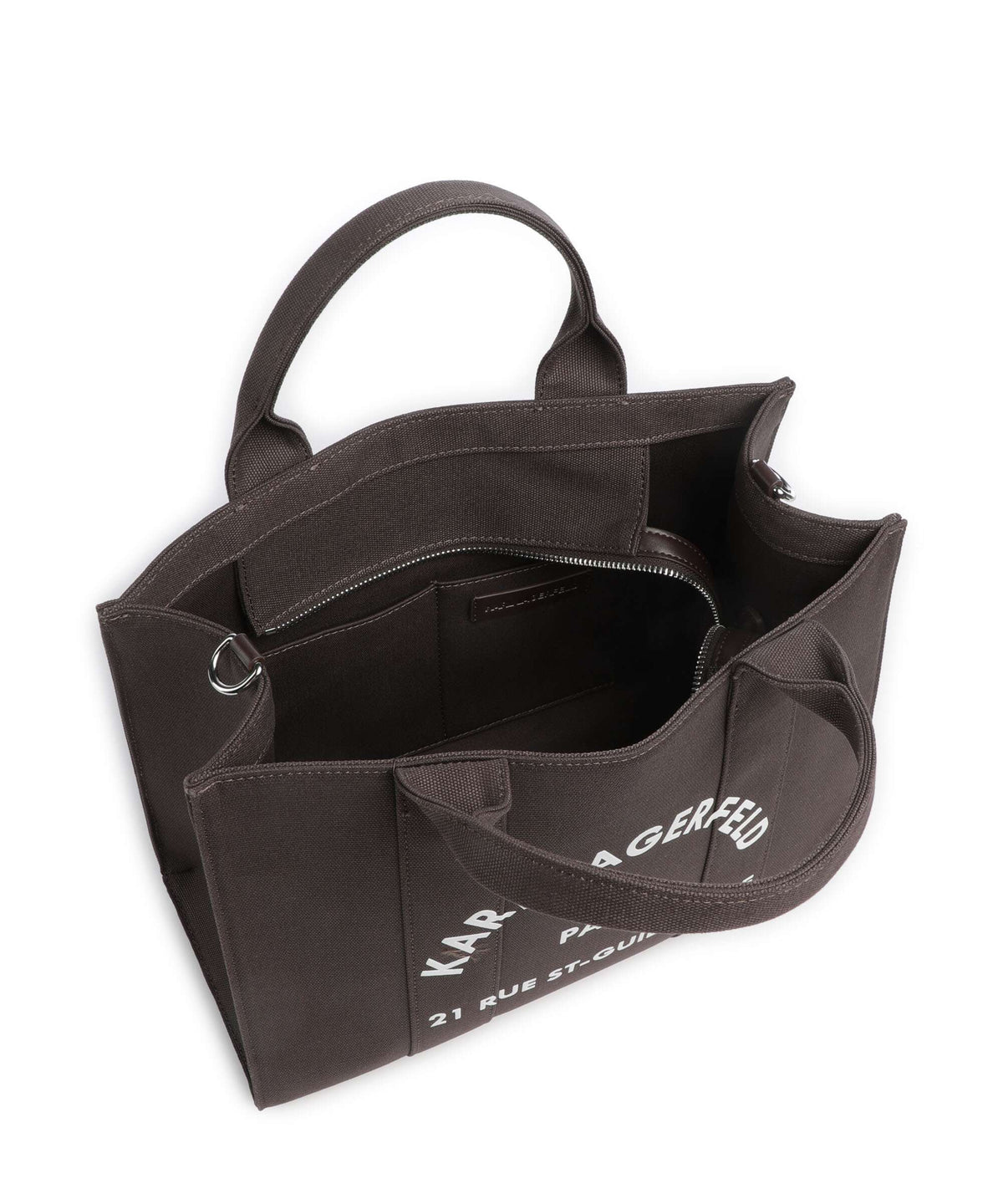 Karl Lagerfeld K/Rue St Guillaume Medium Handbag tobacco