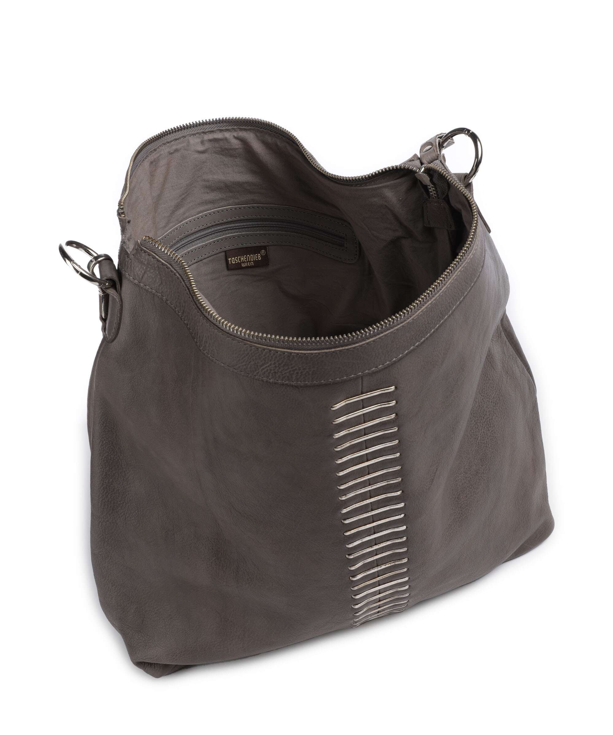 Taschendieb Wien Johannesgasse 2 Hobo bag grey