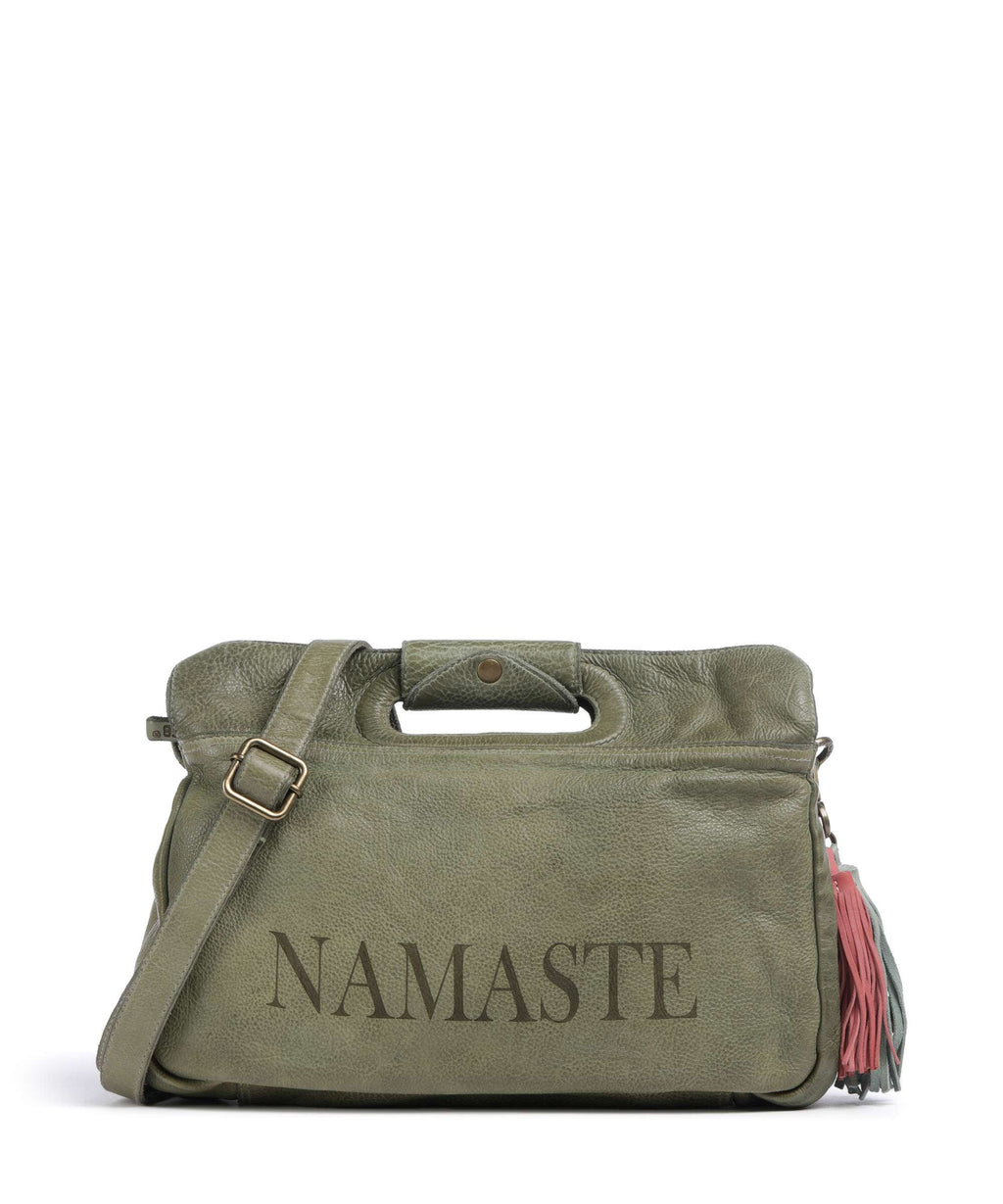 Taschendieb Wien Freundgasse 3 Crossbody bag green leaf