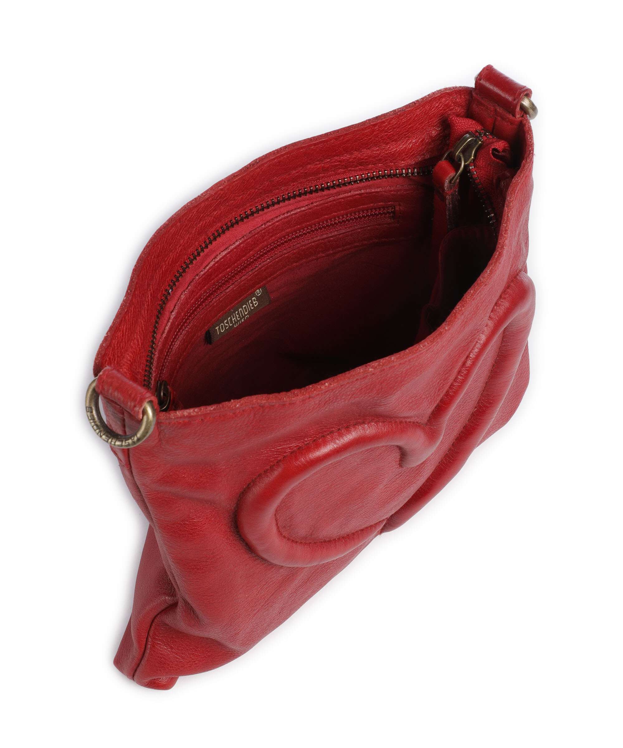 Taschendieb Wien Herzweg 4 Crossbody bag red solid