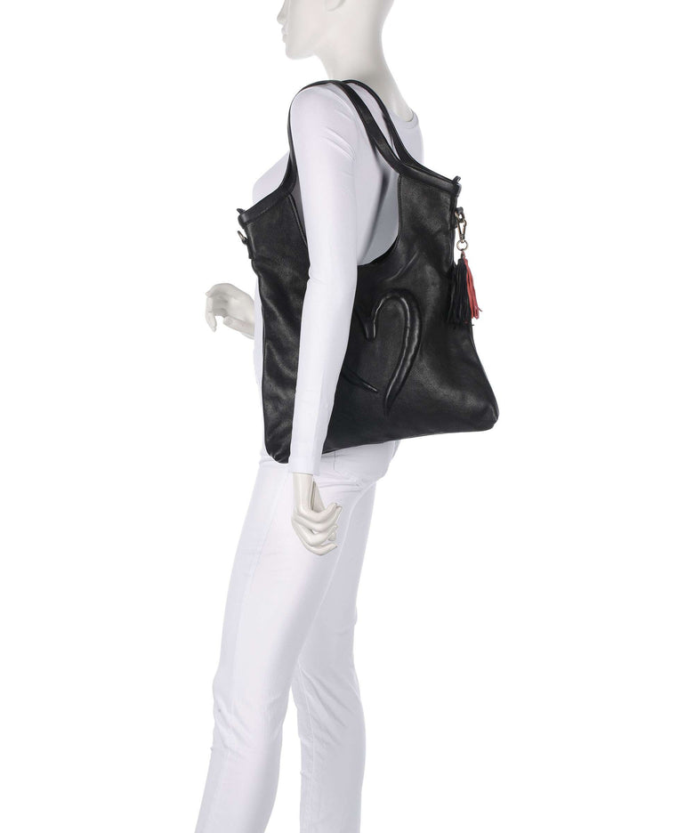 Taschendieb Wien Herzweg 6 Tote bag black bean