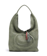 Taschendieb Wien Lachnerstrasse 5 Borsa shopper green leaf