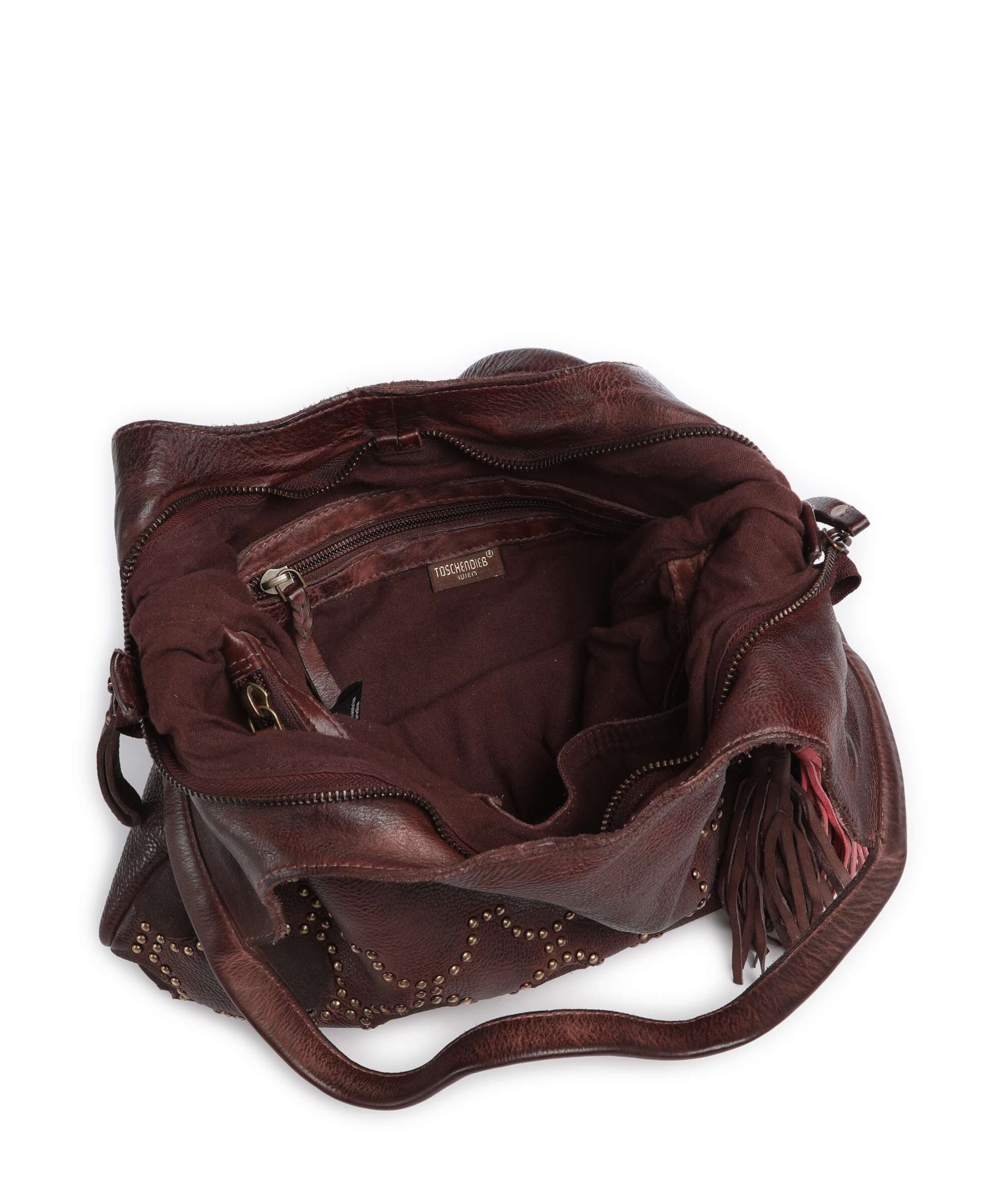 Taschendieb Wien Schubertgasse 5 Tote bag brown brandy