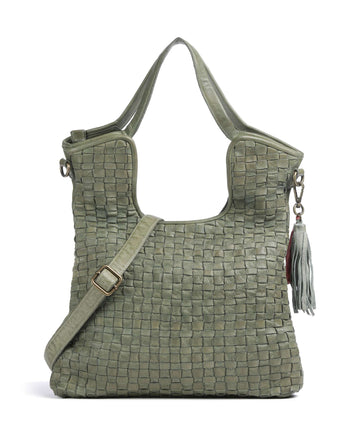 Taschendieb Wien Venusweg 3 Tote bag green leaf