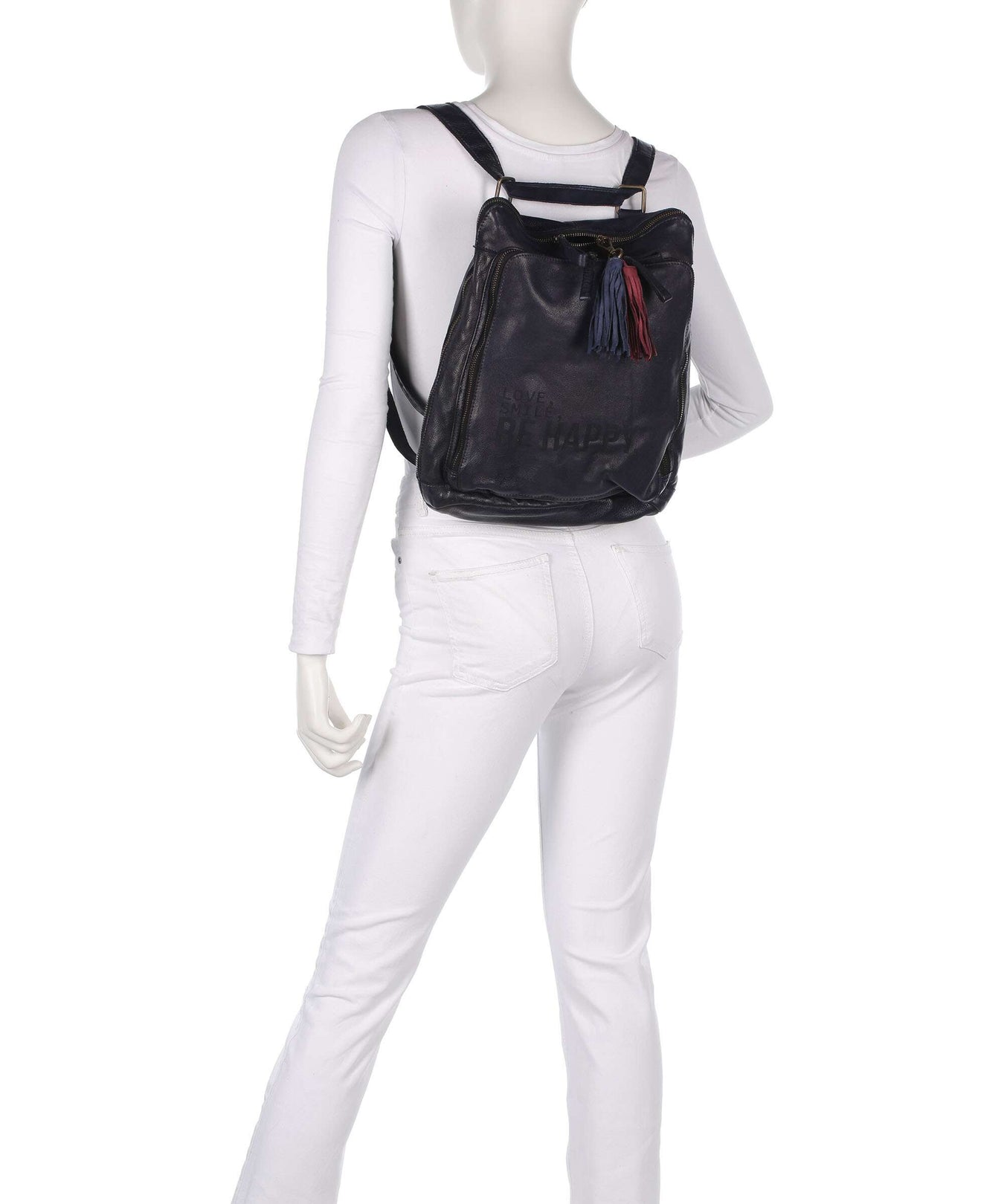 Taschendieb Wien Glücksbrücke 1 Backpack bag blue sea