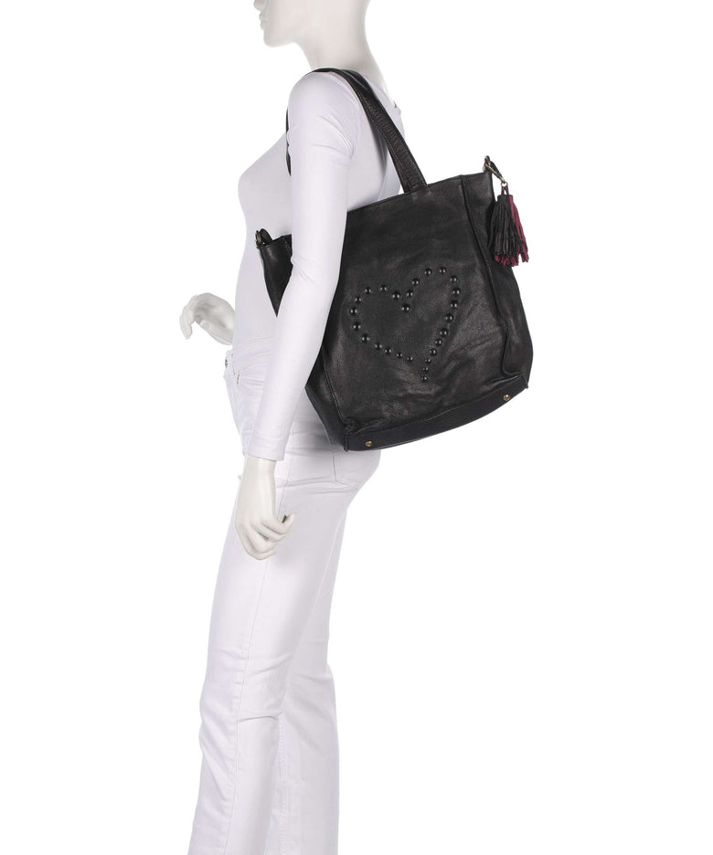 Taschendieb Wien Herzoggasse 1 Hobo bag black vintage