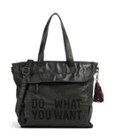 Taschendieb Wien Hanfgasse 1 Borsa shopper green forest