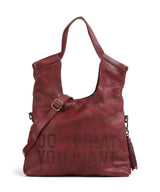 Taschendieb Wien Hanfgasse 3 Borsa hobo red burgundy