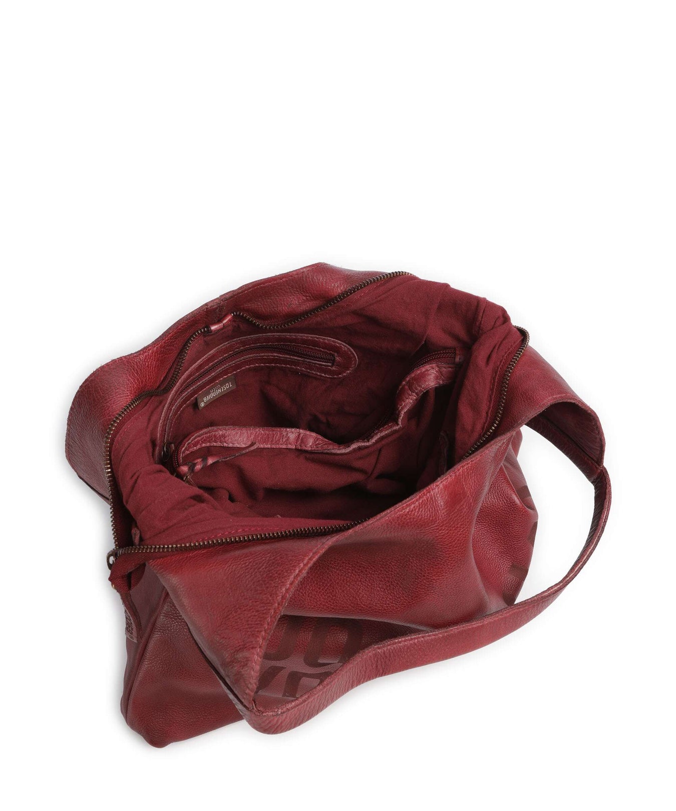 Taschendieb Wien Hanfgasse 3 Hobo bag red burgundy