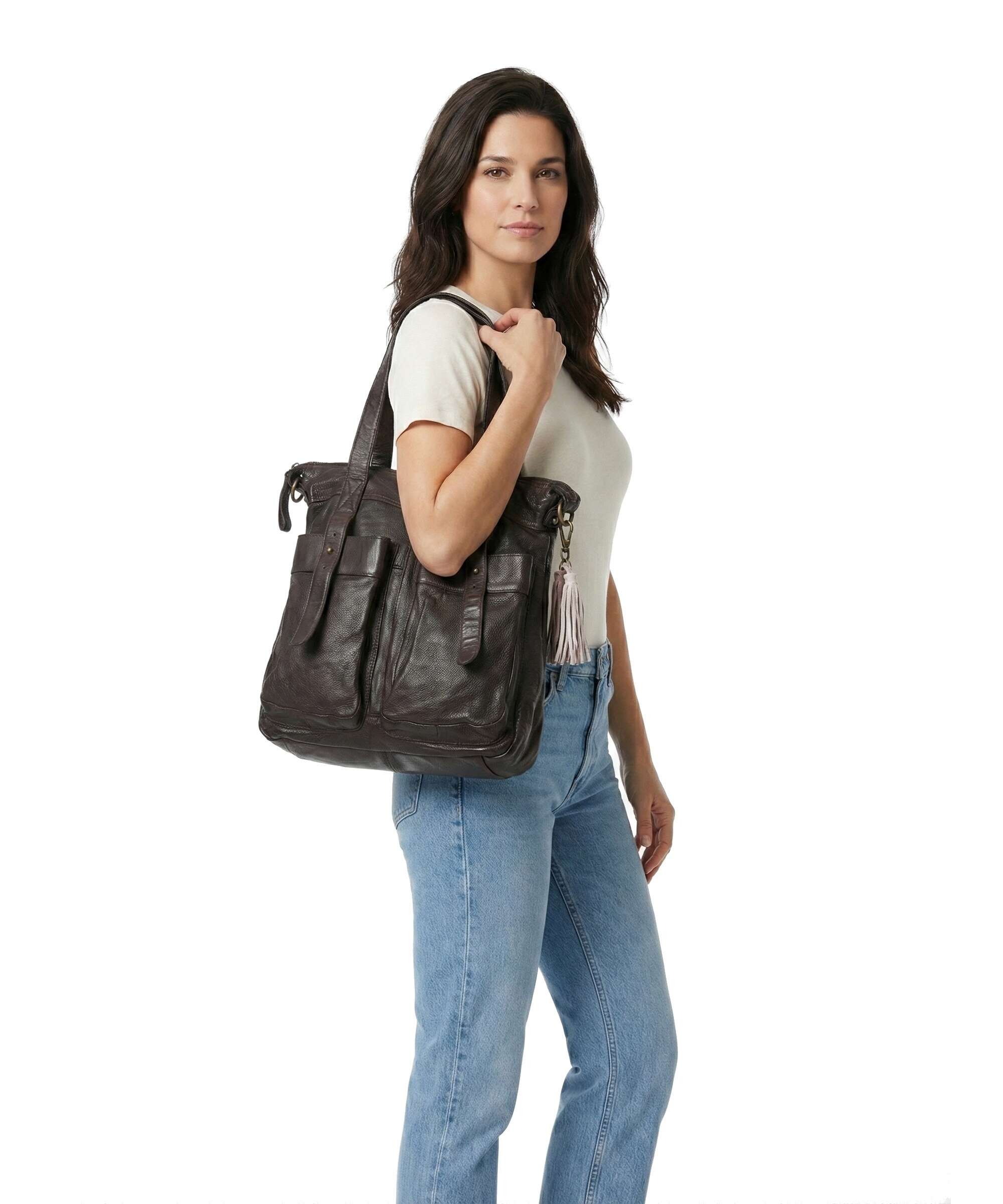 Taschendieb Wien Kohlmarkt 888 Tote bag mokka