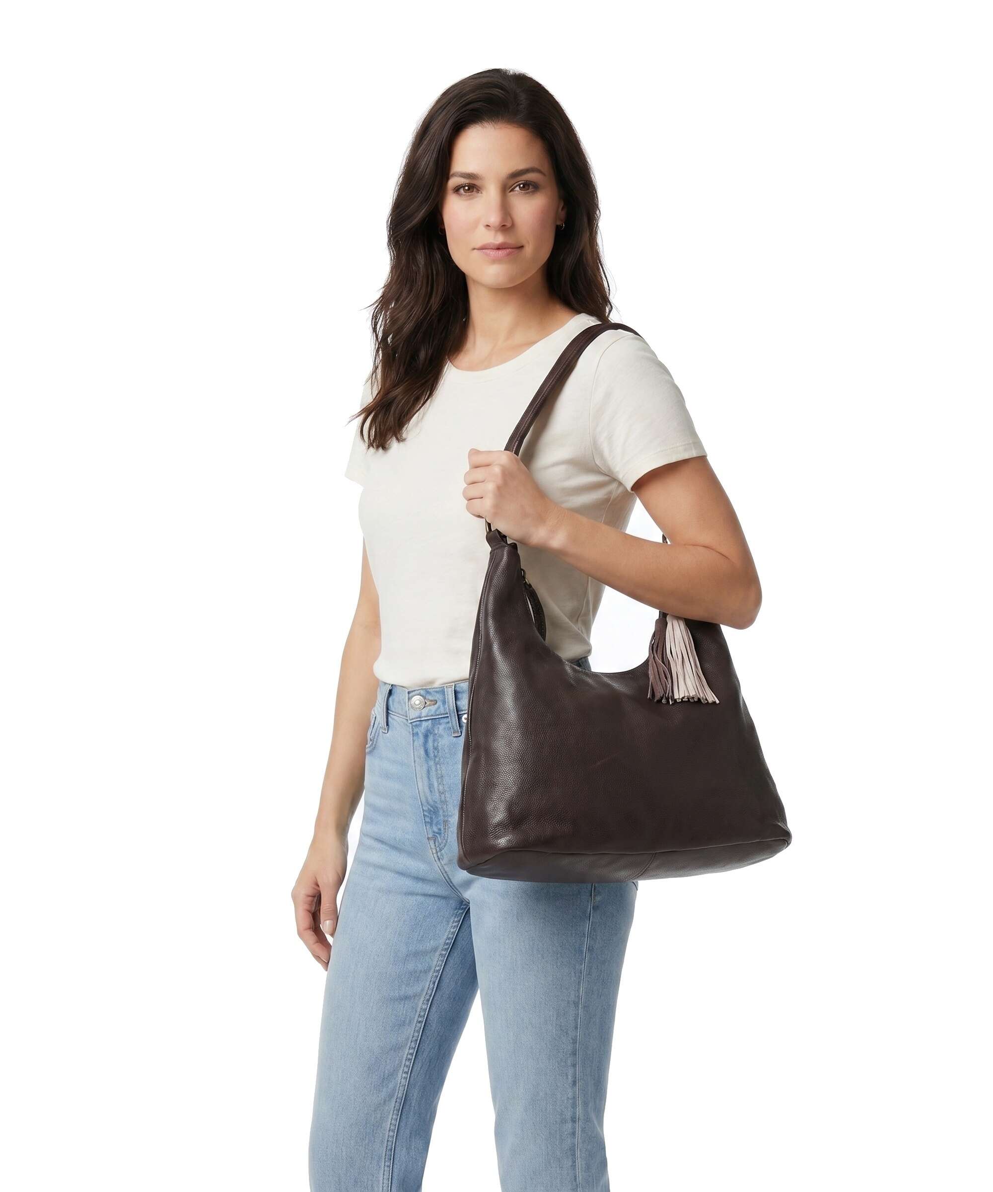 Taschendieb Wien Löwengasse 5xx Hobo bag mokka
